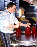 bottling works - champagne 2006 vintage - mise en bouteilles